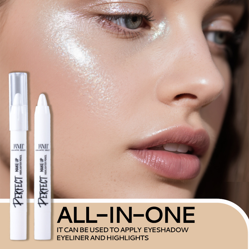 Beauty Makeup Stores - Sombra iluminadora em bastão, pérola branca