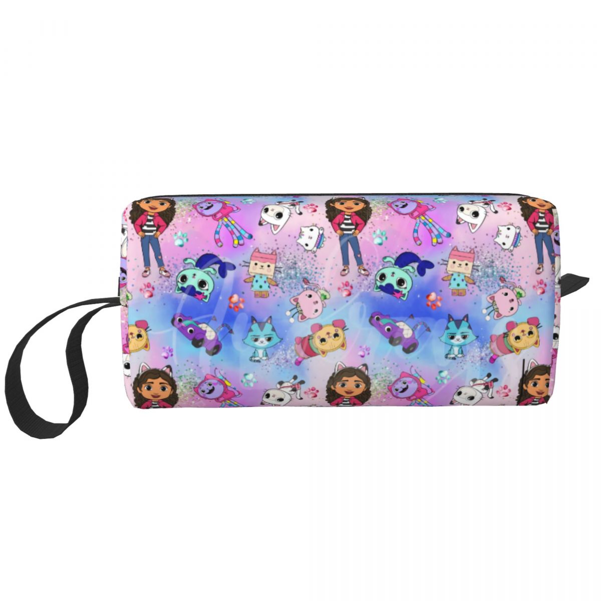 Beauty Makeup Kit Box - Gabbys-Dollhouse Pattern Toiletry Bag para Mulheres,