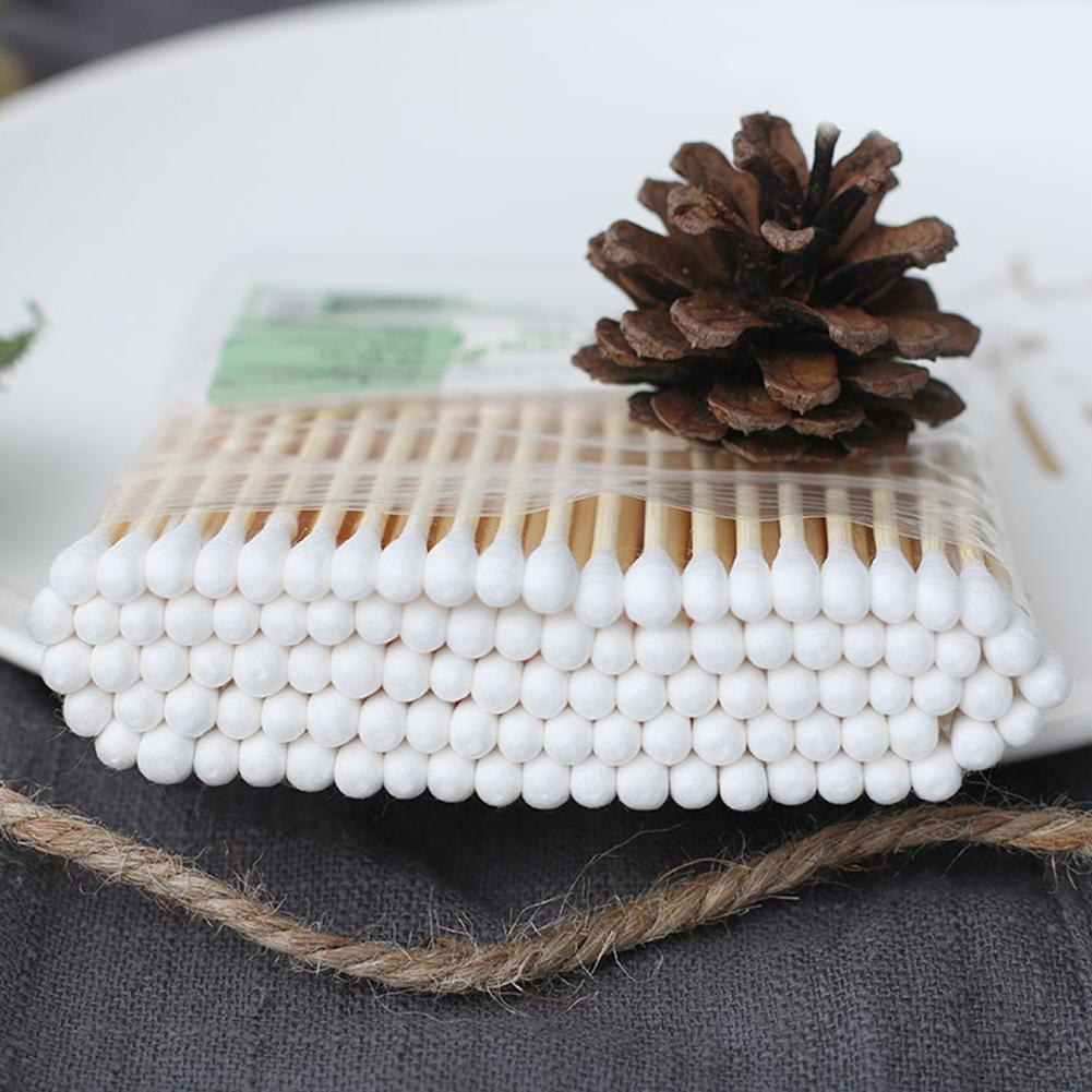 Makeup And Beauty - 10/100pcs cotonetes descartáveis para aplicação de