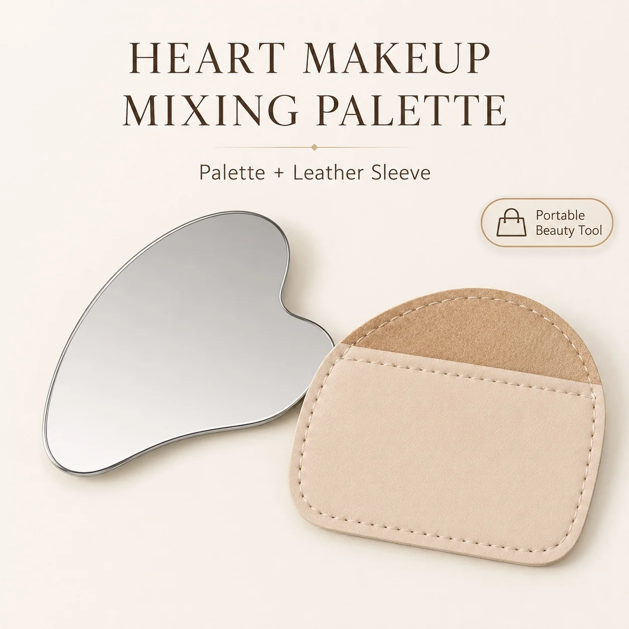 Paleta de Maquiagem em Aço Ino - Beauty Makeup Tool avaliação e preço