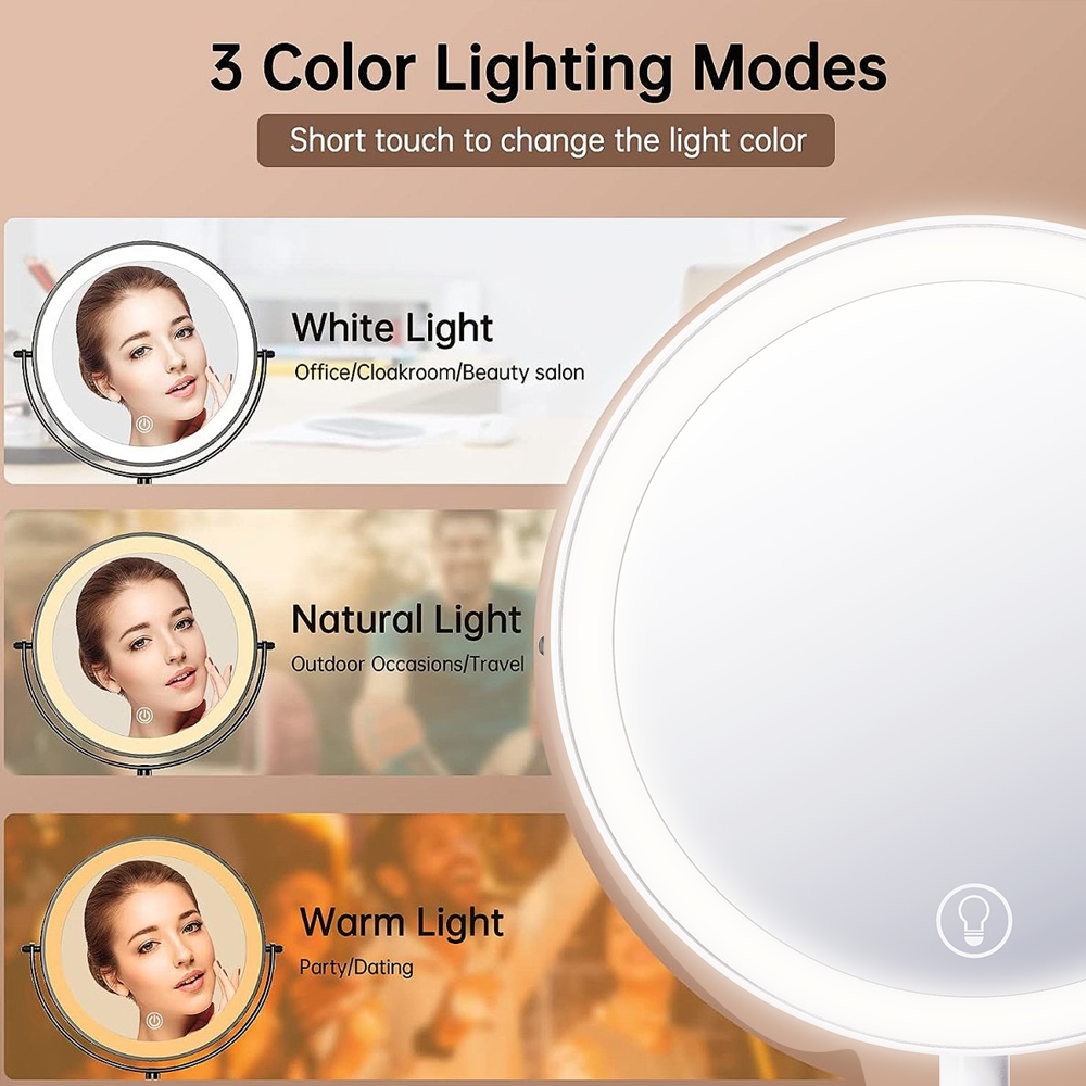 Espelho de Maquiagem LED Itel  - Beauty Makeup Definition avaliação e preço