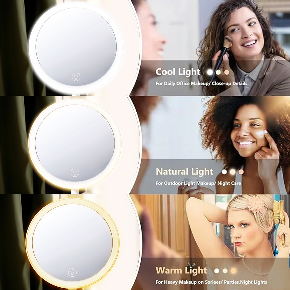 Espelho de Maquiagem LED Itel  - Beauty Makeup Definition avaliação e preço