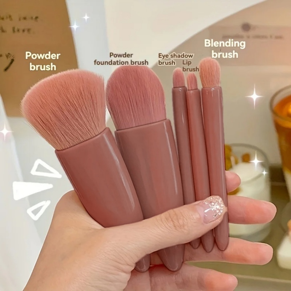 Conjunto de 5 Pincéis de Maqui - Beauty Makeup Kit Box avaliação e preço