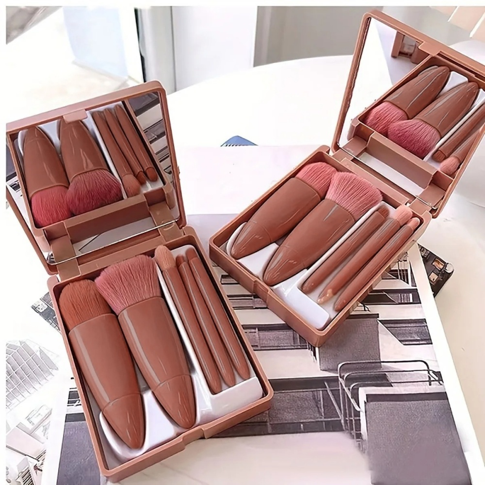 Conjunto de 5 Pincéis de Maqui - Beauty Makeup Kit Box avaliação e preço