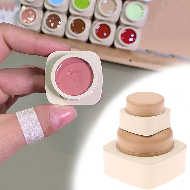 Potes Quadrados de Plástico Va - Beauty Makeup Tool avaliação e preço