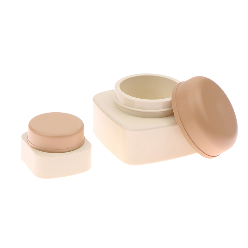 Potes Quadrados de Plástico Va - Beauty Makeup Tool avaliação e preço
