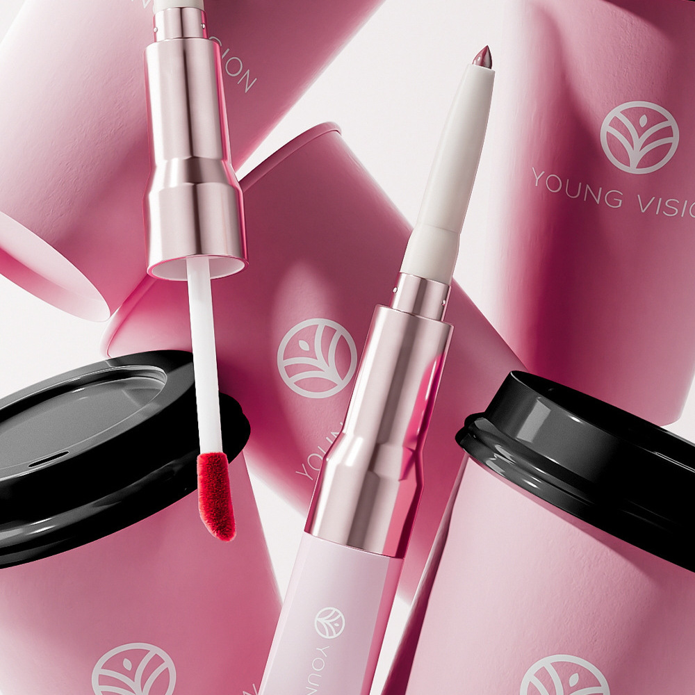 Lápis Labial de Dupla Ponta co - Beauty Makeup Definition avaliação e preço